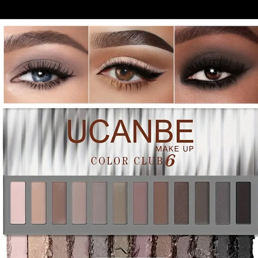 12 Color Eyeshadow Makeup Palette - Naked Shades